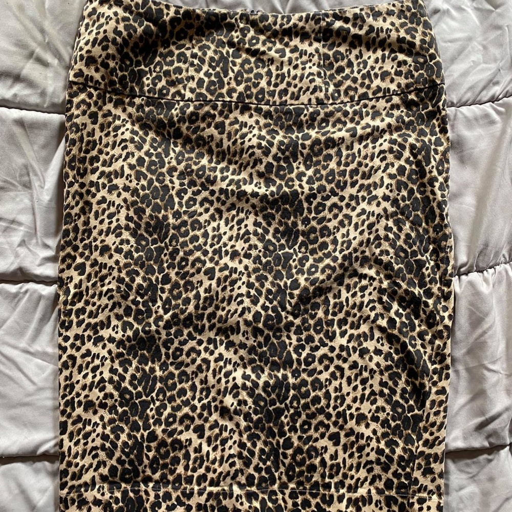 Torrid Leopard Print Pencil Skirt